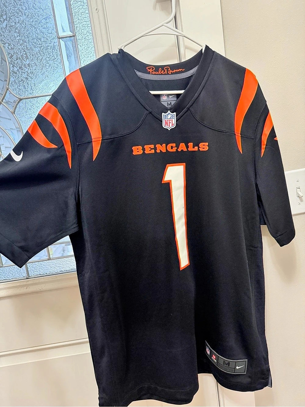 Nike Cincinnati Bengals Ja'Marr Chase #1 Nike Game Jersey Game Jersey